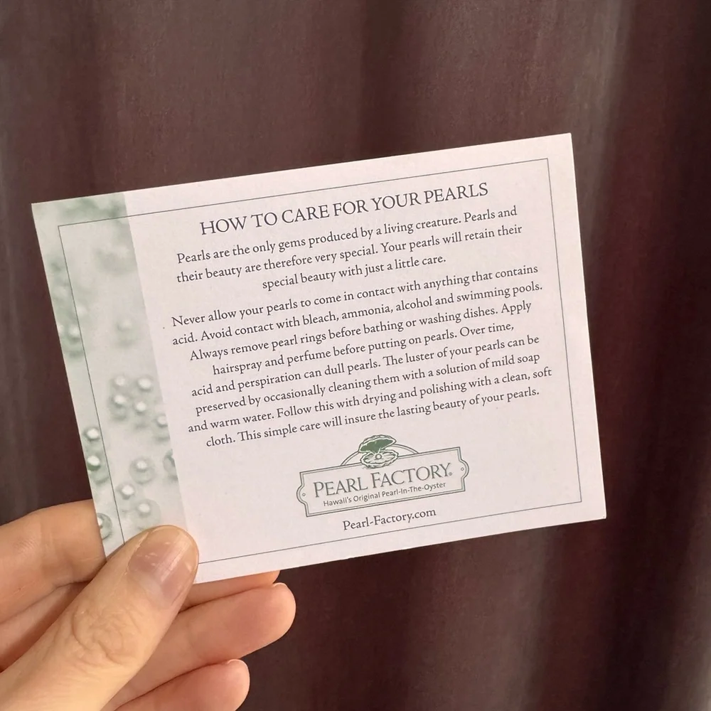 Na Hoku Pearl from Pearl Factory - 1/4” White - Picture 8 of 10